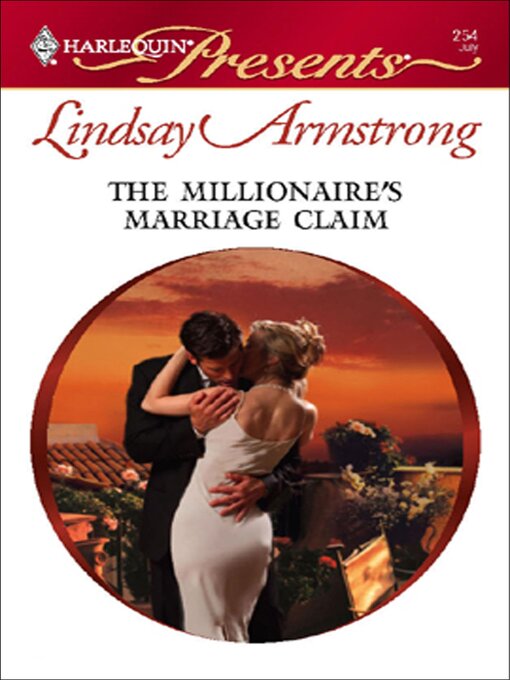 Title details for The Millionaire's Marriage Claim by Lindsay Armstrong - Available